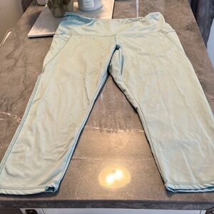 Danskin Blue Leggings Comfortable Stretchy Bottoms